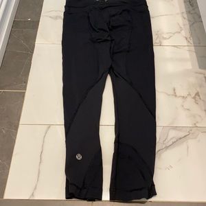 Lululemon black leggings size 2